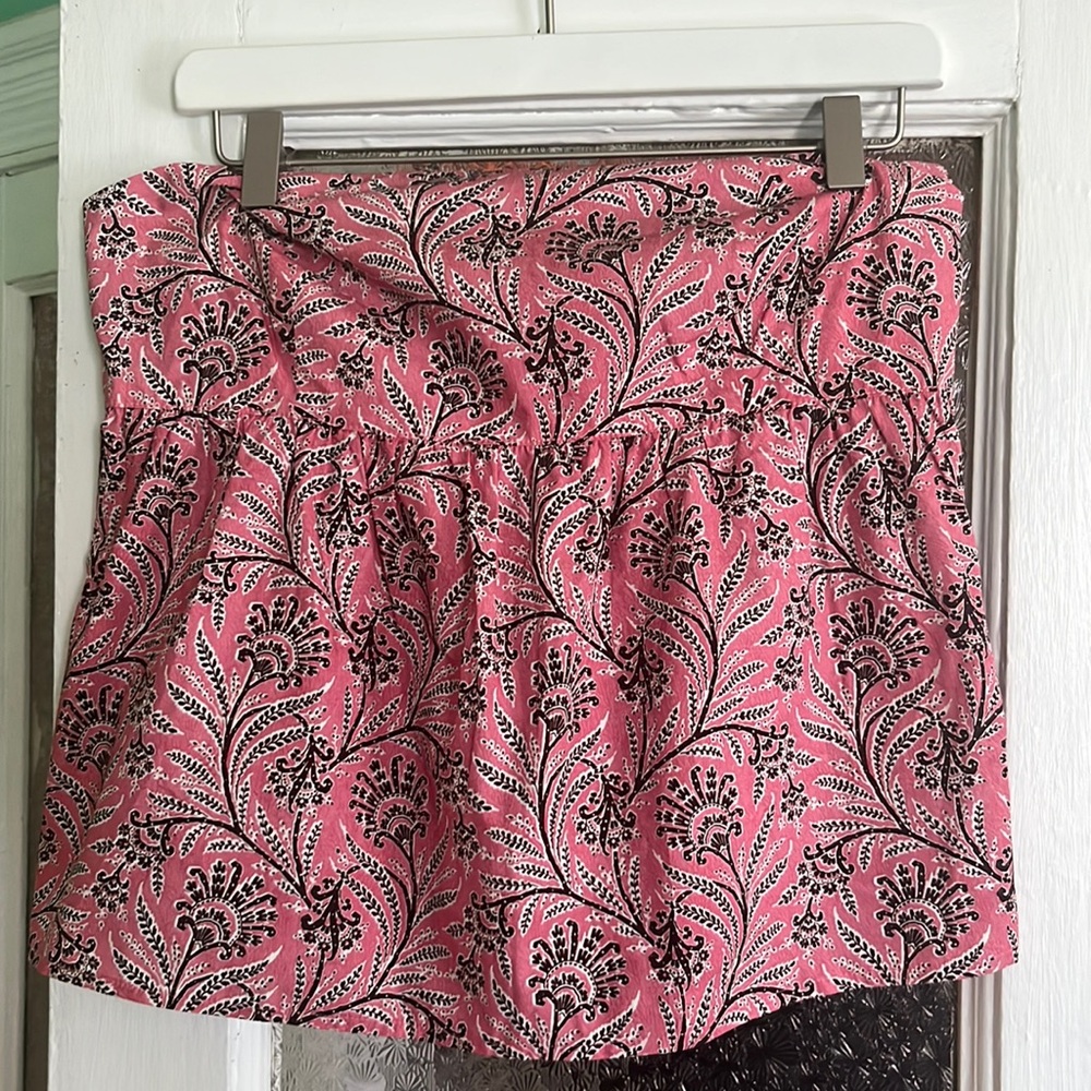 J. Crew Collection Floral Peplum Tank Top — NWT